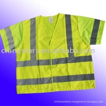 EN471 class 3 High visibility reflective safety vest